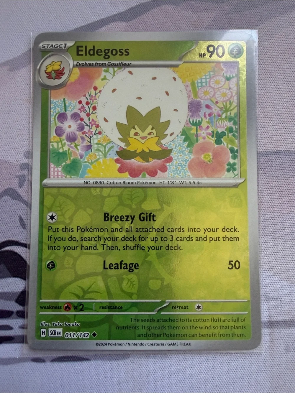 Gossifleur & Eldegoss Evolution Lot | 5 Pokémon Cards Holo Reverse Holo ✨5/$25✨